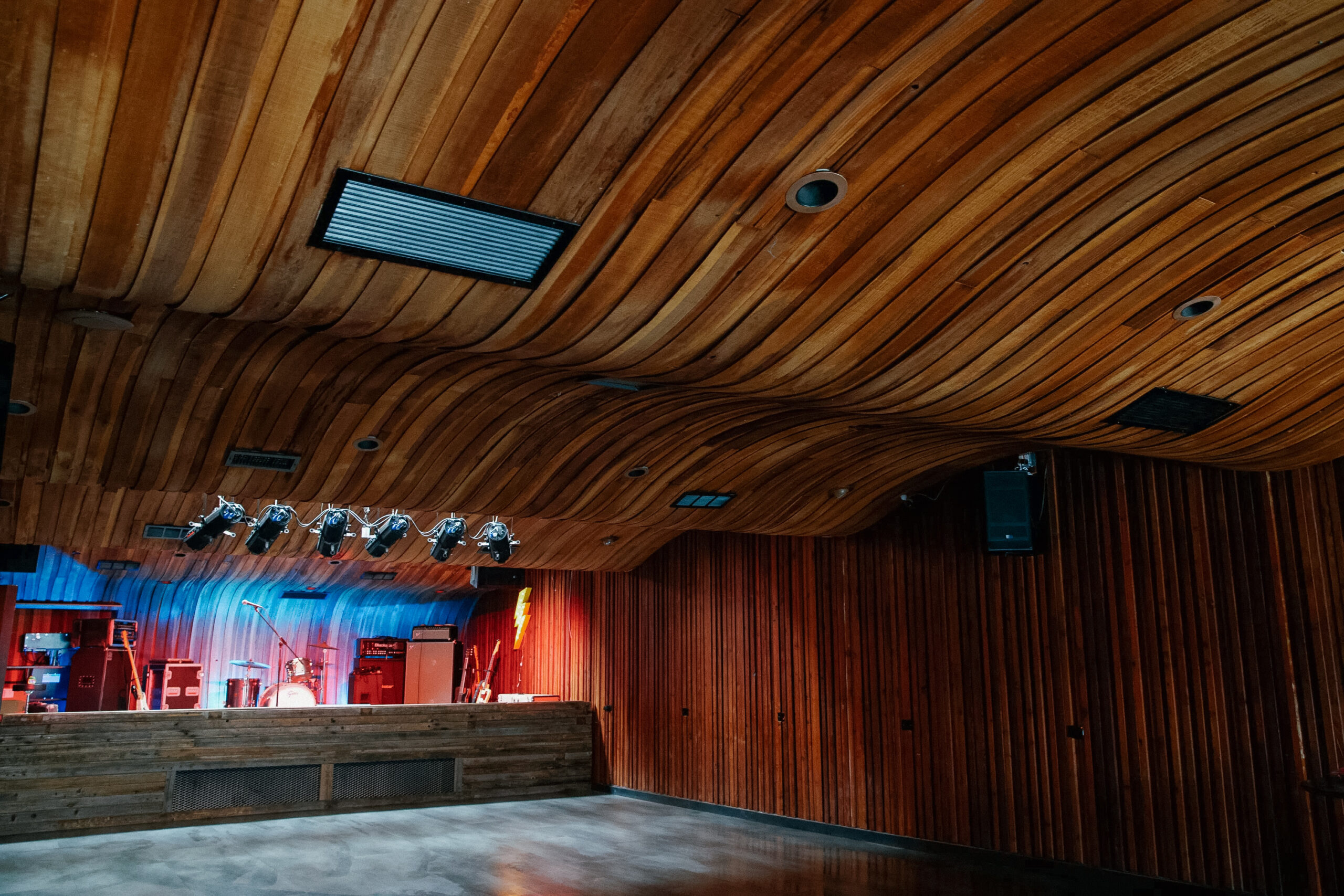 Inside the venue of Mojave Gold
